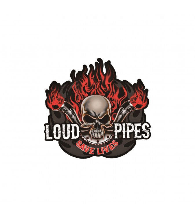 Abtibild " LOUD PIPES" Cod: XL-12