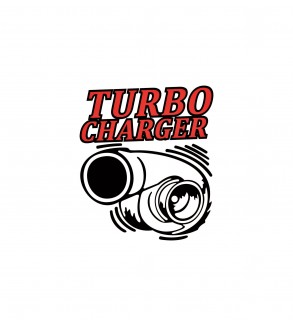 Abtibild "TURBO CHARGER" Cod: XL-11