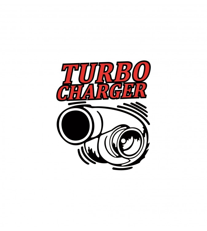 Abtibild "TURBO CHARGER" Cod: XL-11