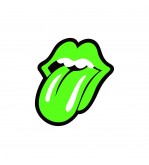 Abtibild "ROLLING STONES" diverse culori Cod: YGT - Rosu YGT-05
