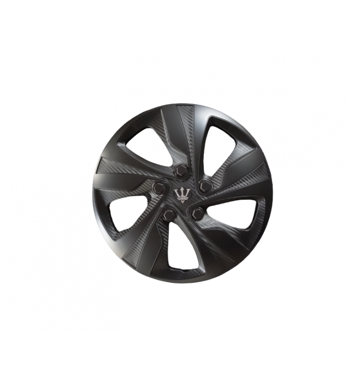 Set 4 capace roti model EVO negru mat 15" Cod: WX0-1BK-15