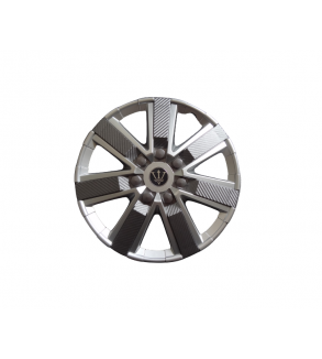 Set 4 capace roti model EVO argintiu+gri antracit 15" Cod: WG1-3GR-15