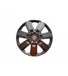 Set 4 capace roti model EVO negru mat 15" Cod: WG0-1BK-15