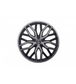 Set 4 capace roti model EVO negru+gri antracit 16" Cod: WF1-1GR-16