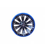 Set 4 capace roti model EVO negru+albastru 15" Cod: WM4-1BL-15