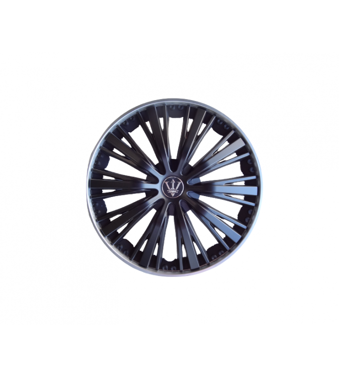 Set 4 capace roti model EVO negru+argintiu 15" Cod: WM4-1SL-15 Set 4 capace roti model EVO negru+argintiu 15" Cod: WM4-1SL-15