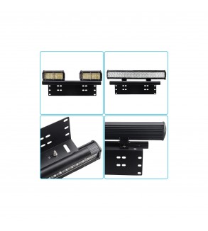 Bullbar - suport numar  universal pentru montaj proiectoare  Cod: TY009C