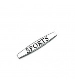 Emblema "SPORTS" culoare Crom  Cod: YZB-71