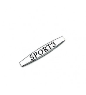 Emblema "SPORTS" culoare Crom  Cod: YZB-71