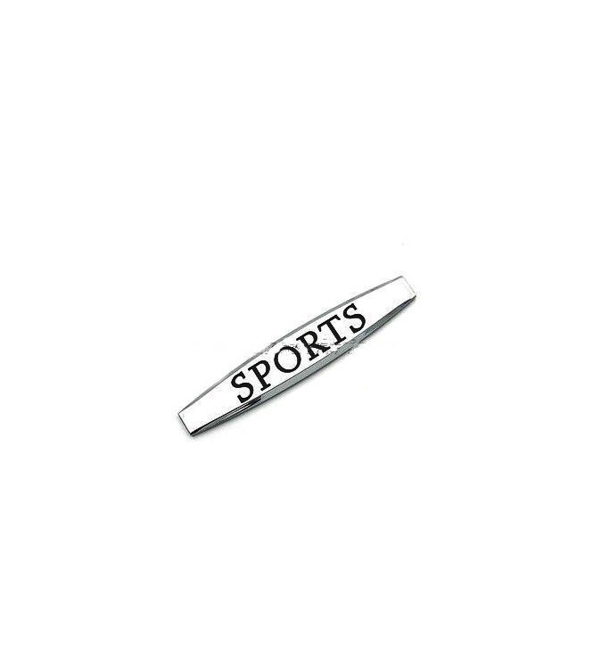 Emblema "SPORTS" culoare Crom  Cod: YZB-71