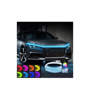 Banda  LED  capota 12V  180cm lumina multicolara Cod: HH-S180RGB