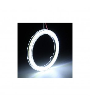 Inele angel eyes LED COB 12V waterproof -culoare Alb  Diametru: 90 mm  Cod: HH-YG90W