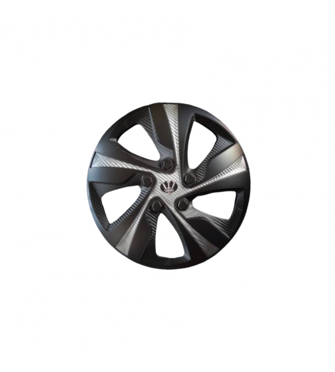 Set 4 capace roti model EVO negru+gri antracit 15" Cod: WX3-1GR-15 Set 4 capace roti model EVO negru+gri antracit 15" Cod: WX3-1GR-15