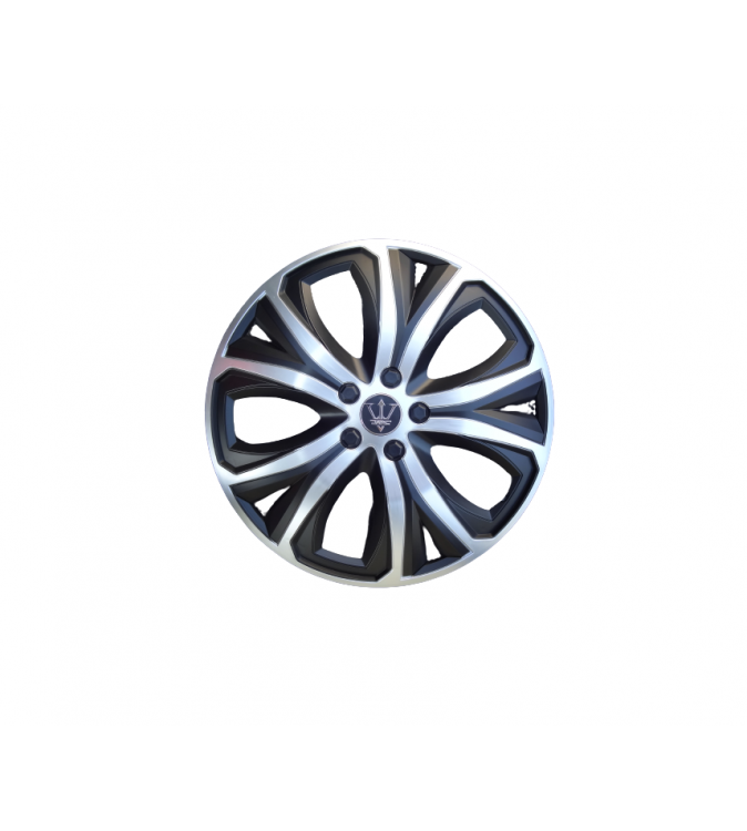 Set 4 capace roti model EVO negru+argintiu 15" Cod: WD2-1SL-15 Set 4 capace roti model EVO negru+argintiu 15" Cod: WD2-1SL-15