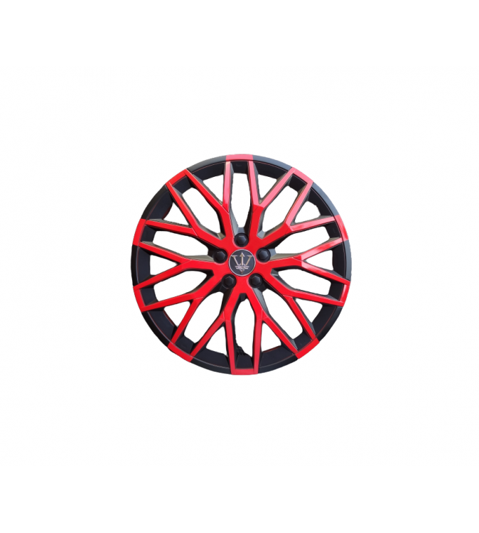 Set 4 capace roti model EVO negru+rosu 15" Cod: WF4-1RD-15 Set 4 capace roti model EVO negru+rosu 15" Cod: WF4-1RD-15