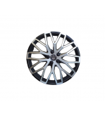 Set 4 capace roti model EVO negru+argintiu 16" Cod: WF4-1SL-16