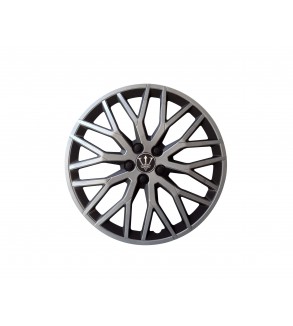 Set 4 capace roti model EVO negru+gri antracit 16" Cod: WF3-1GR-16