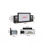Radio MP3, MP5 Video Player 1DIN  cu bluetooth si mirrorlink  7inch  12V  Cod: 530MP5