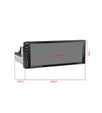 Radio MP3,MP5 Player 1DIN ANDROID 6,86inch 12V 2+32G cu bluetooth si carplay  Cod: 6822A