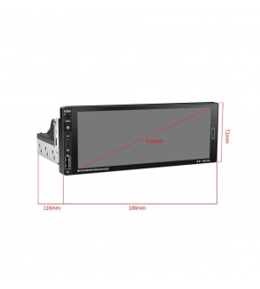Radio MP3,MP5 Player 1DIN ANDROID 6,86inch 12V 2+32G cu bluetooth si carplay  Cod: 6822A