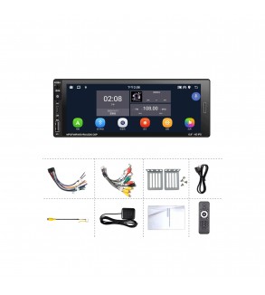 Radio MP3,MP5 Player 1DIN ANDROID 6,86inch 12V 2+32G cu bluetooth si carplay  Cod: 6822A