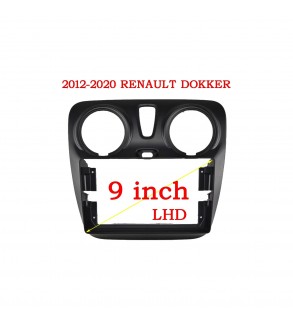 Rama Navigatie 9" cu cablaj si modul canbus compatibila Dacia Lodgy dupa 2012-> Cod: NV3034- GR2