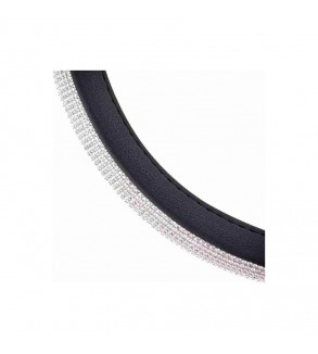 Husa volan imitatie piele  Diamond , Marimea M  Cod: FX96B