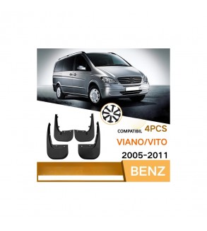 Aparatori noroi compatibile Mercedes Vito - Viano  2005-2011 Cod: MUD1151- CH-4
