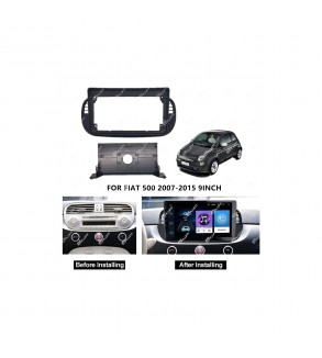 Rama Navigatie 9" cu cablaj si modul canbus compatibila Fiat 500 2007-2015 Cod: NV3045- GR3