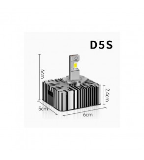 Bec LED DS 12V  CANBUS  (se alimenteaza folosind mufa originala a becului de xenon ) Cod: NSS-DX7001 - D5S