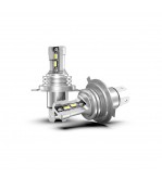 Bec cu LED H4 2 faze 6000k  12V (9-18V)  Cod:  NSS-NH01