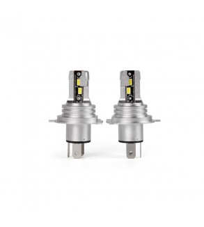 Bec cu LED H4 2 faze 6000k  12V (9-18V)  Cod:  NSS-NH01