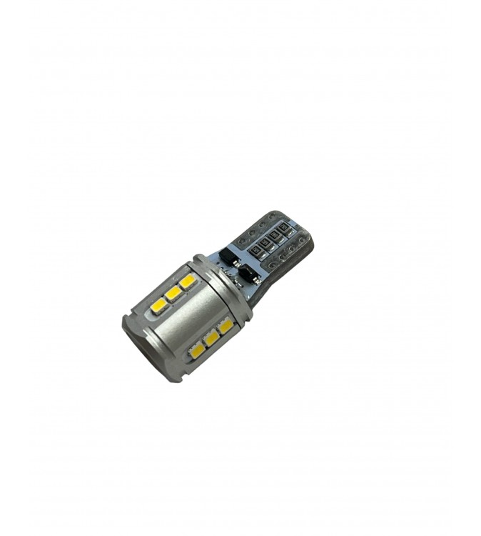 Bec T10 W5W  15SMD 2616 12V CANBUS  Lumina alba Cod: NS-40103