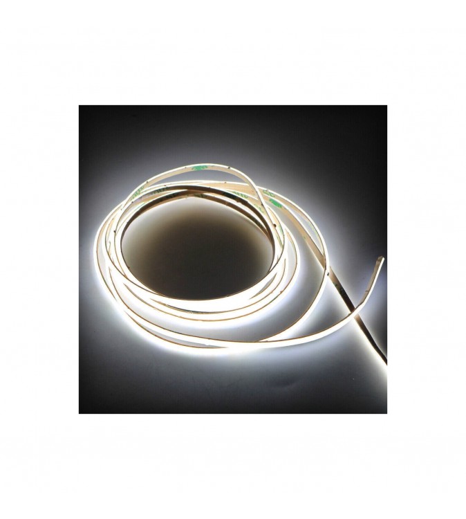 Banda LED COB latime 3mm 12V , alb rece , 5 metri ,12W-metru Cod: HH-C530 - Alb : HH-C530W Banda LED COB latime 3mm 12V , alb rece , 5 metri ,12W-metru Cod: HH-C530 - Alb : HH-C530W