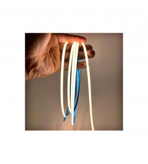 Banda LED COB latime 3mm 12V , alb rece , 5 metri ,12W-metru  Cod: HH-C530 - Albastru: HH-C530B