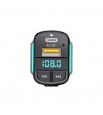 Modulator FM cu trei tipuri  mufe de incarcare (tip C, micro USB si lightening) Cod: FMT-32BT