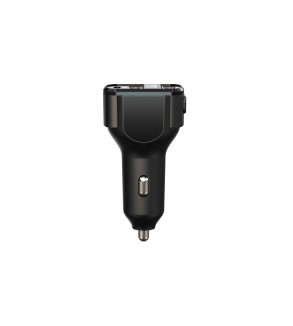 Modulator FM cu trei tipuri  mufe de incarcare (tip C, micro USB si lightening) Cod: FMT-32BT