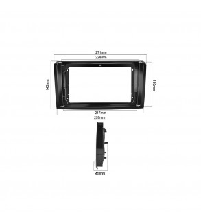 Rama Navigatie 9 cu cablaj si modul canbus  compatibila Mercedes M-Class ML W164 2005-2012 Cod: NV3098- GR2