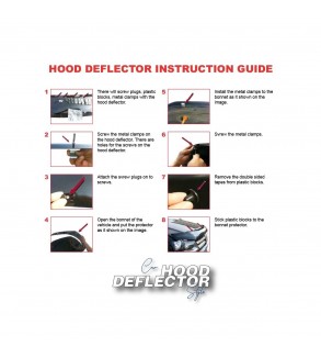 Deflector capota compatibil Ford  Connect 2014-> Cod: 17021 - DEF4