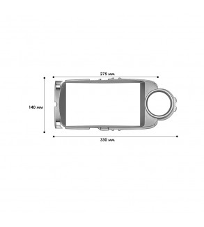 <![CDATA[Rama Navigatie 9 cu cablaj  compatibila Toyota Yaris P13 2011-2018 Cod: NV3220 - GR1]]>