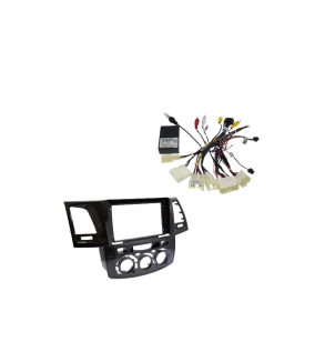 <![CDATA[Rama Navigatie 9 cu cablaj si modul canbus compatibila Toyota Hilux VII 2004-2015 Cod: NV3206 - GR1]]>