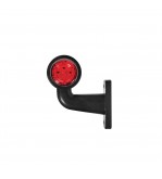 Lampa gabarit cu brat 12 LED SMD Alb - Rosu  12V-24V  Cod: FR 0106 - Dreapta