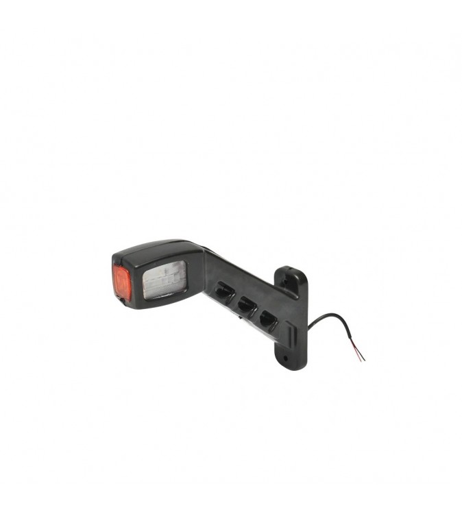 Lampa de gabarit cu brat LED 12-24V rosu-alb-galben Cod: FR 0132 - Dreapta Lampa de gabarit cu brat LED 12-24V rosu-alb-galben Cod: FR 0132 - Dreapta
