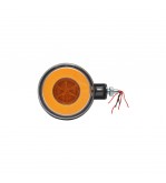 Lampa sub oglinda gabarit portocalie  lumina LED tip neon Cod: FR 0332