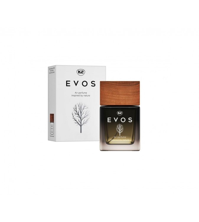 Odorizant auto  EVOS Apa de parfum Men  K2 50ml - SPARTA