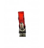 Buton cu protectie si Led 12V  Cod:  01150