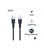 Cablu USB Type C - Iphone   PD 20W  Negru Cod: GC-71P