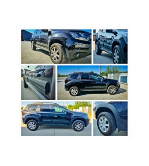 Set 12 protectii aripa si usa + 2 protectii pentru compatibilitate cu sau fara senzori Dacia Duster II 2018-> Cod: DD2018-1