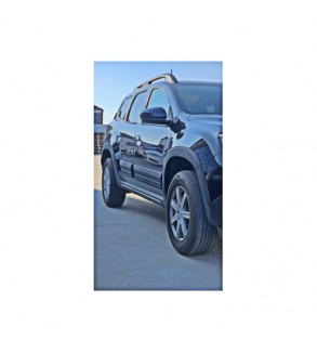 Set 12 protectii aripa si usa + 2 protectii pentru compatibilitate cu sau fara senzori Dacia Duster II 2018-> Cod: DD2018-1