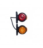 Lampa gabarit laterala LED NEON   Rosu - Portocaliu   12-24V  Cod: 202017- SK